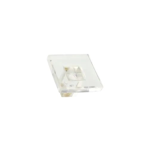 Cabinet knob SQUARE Rock crystal