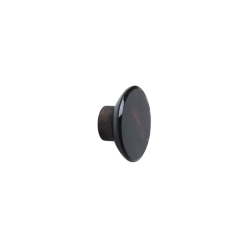 Cabinet knob DISQUE PM Obsidian