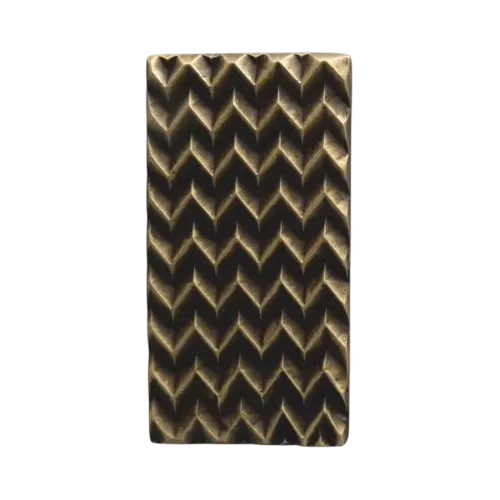 Plaque de tirage rectangle ORIGAMI 200x100mm