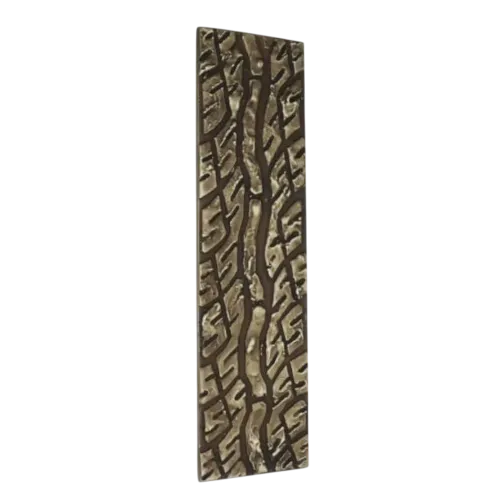 Plaque de tirage rectangle PNEU 300x75mm